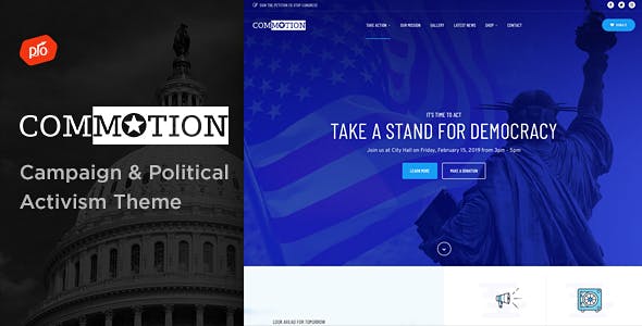 Petition WordPress theme