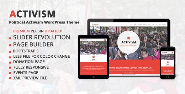 Petition WordPress theme