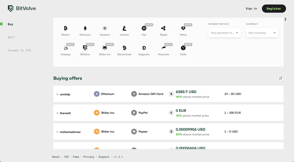 BitVelve - Peer to Peer Cryptocurrency Exchanges