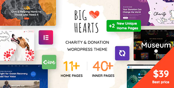 Best Charity & Fundraising WordPress Themes