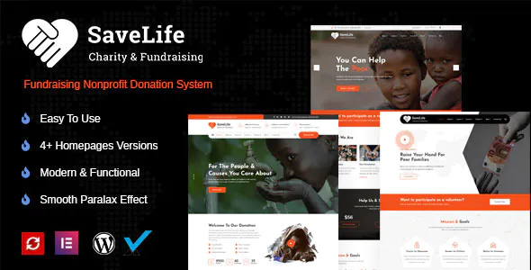 Best Charity & Fundraising WordPress Themes