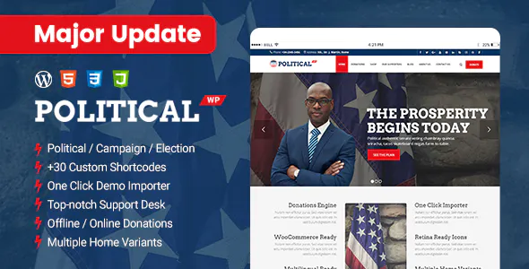 Best Government & Political WordPress Theme