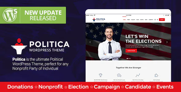 Best Government & Political WordPress Theme