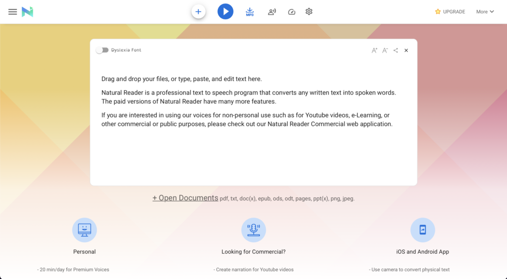 Best Text to Speech Software