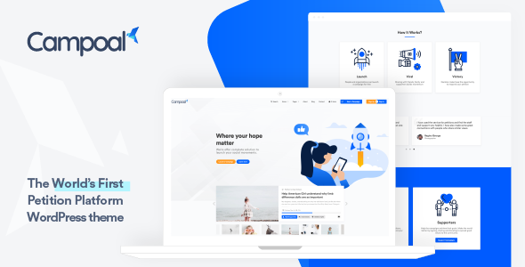 Petition WordPress theme