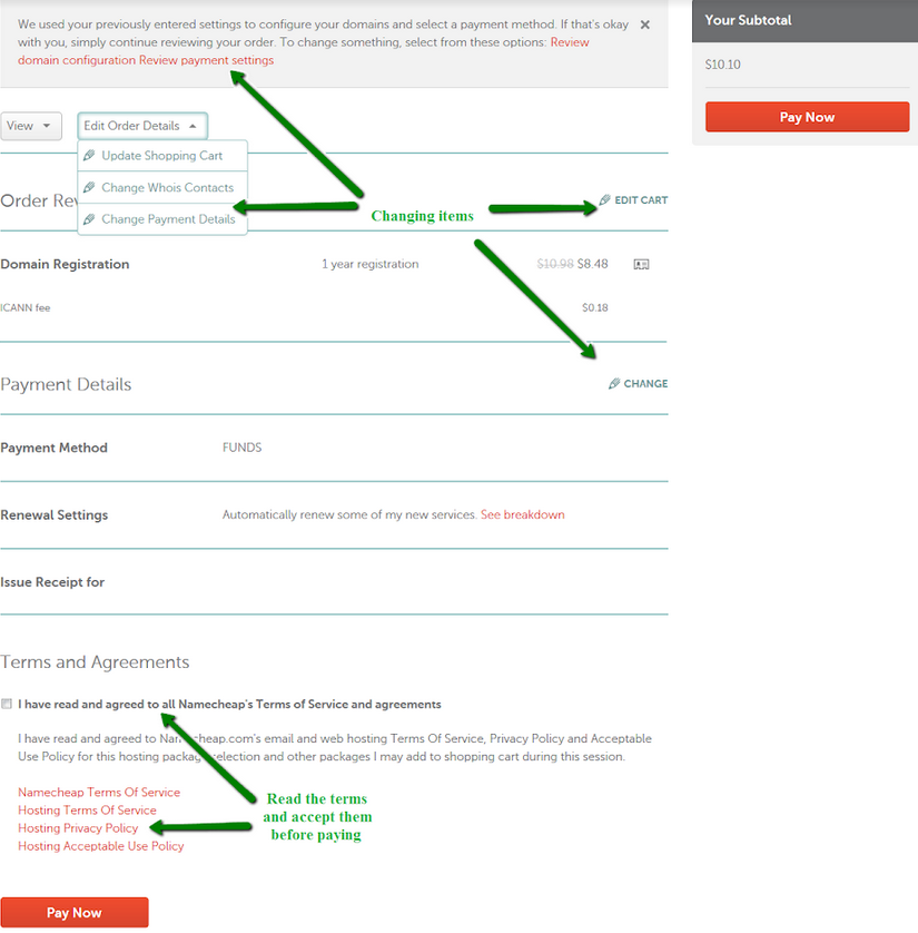 How to register a domain on namecheap for your online petition website